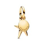 Perler til kvinder Pandora 763892C01 Gylden #1