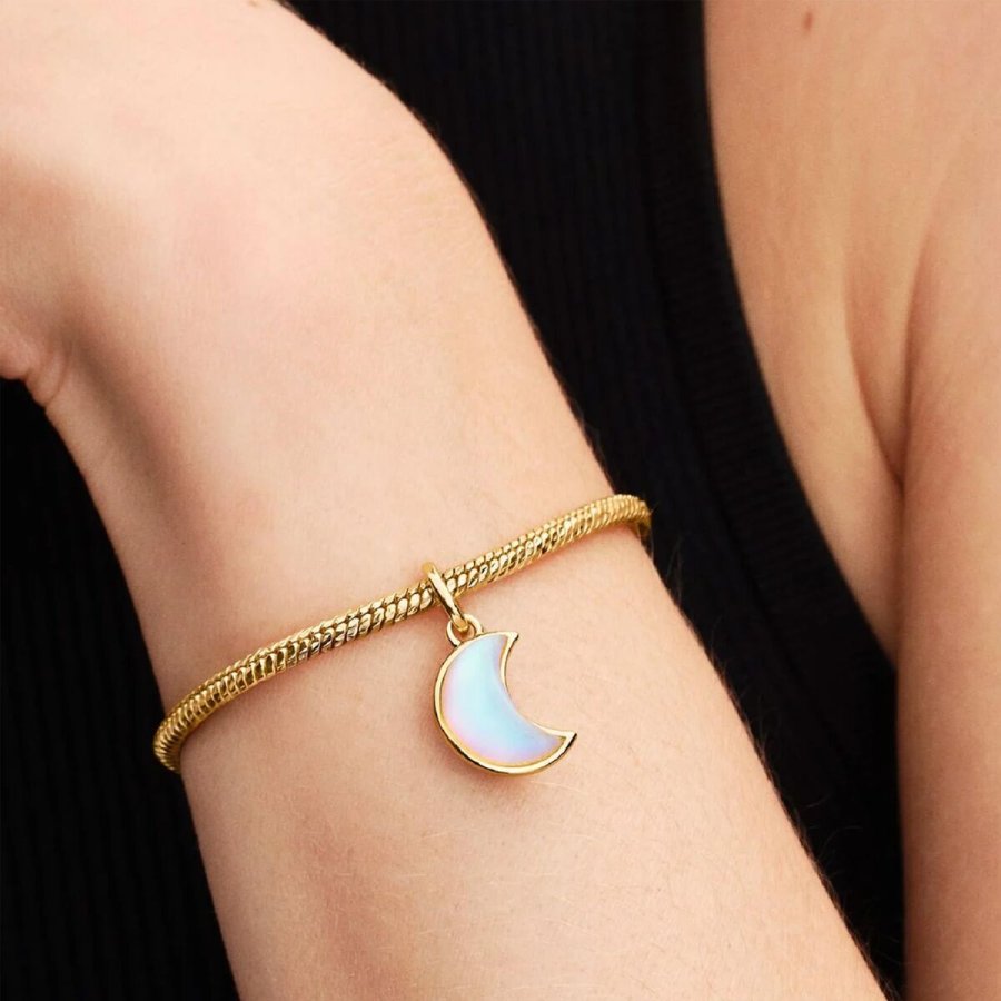 Perler til kvinder Pandora 764275C01 Gylden #4