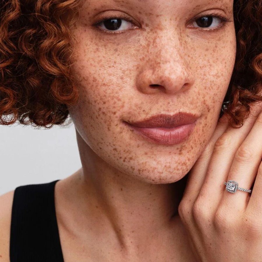 Ring til kvinder Pandora 193555C02-58 18 Slvfarvet #5