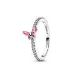 Ring til kvinder Pandora 194269C02-60 S�lvfarvet Pink #1
