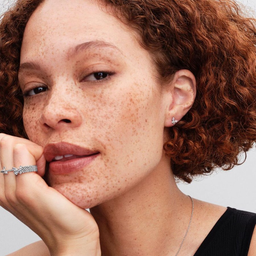 Ring til kvinder Pandora 194270C01-54 14 Slvfarvet #5