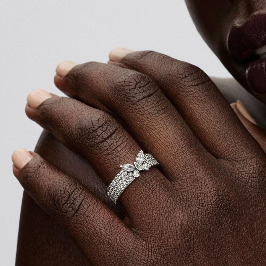 Ring til kvinder Pandora 194270C01-56 16 Slvfarvet #3