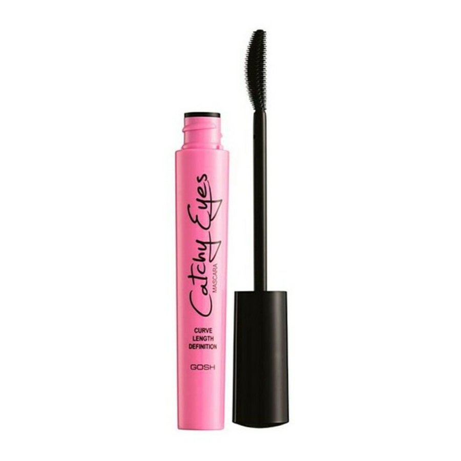 Mascara til jenvipper Gosh Copenhagen Catchy Eyes N 001 Sort (8 ml) #1