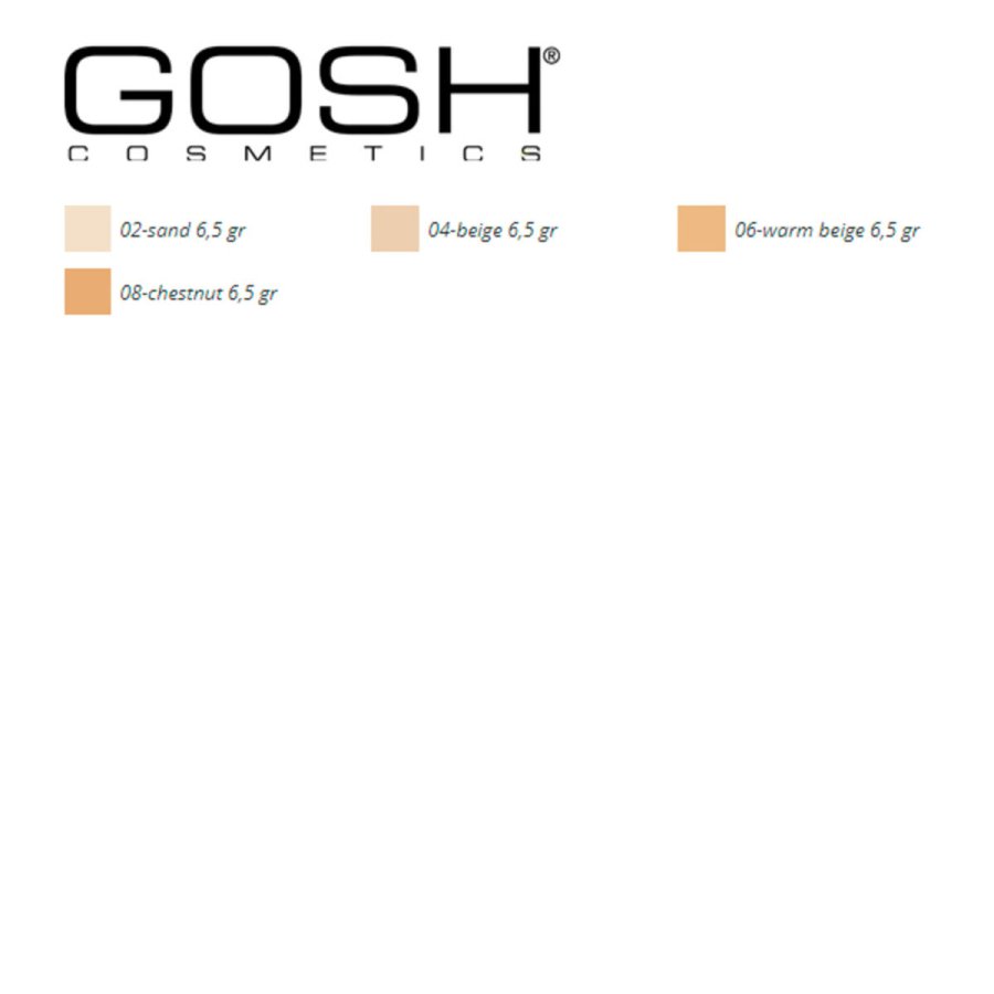 Kompakte pulvere All in One Gosh Copenhagen (6,5 g) 6,5 g #9