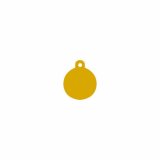 Identifikationsplade Imarc Circle Gul Gylden #2