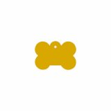 Identifikationsplade Imarc Bone Gul Gylden #2