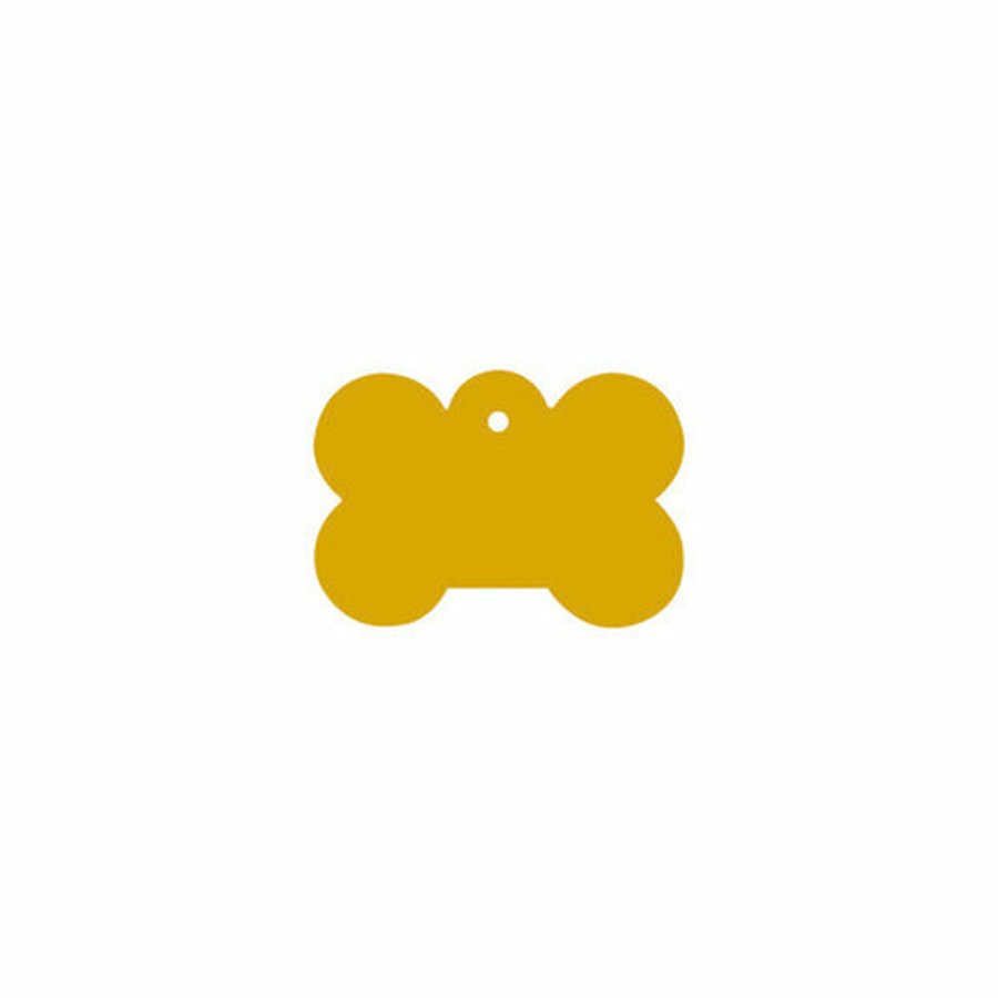 Identifikationsplade Imarc Bone Gul Gylden #2