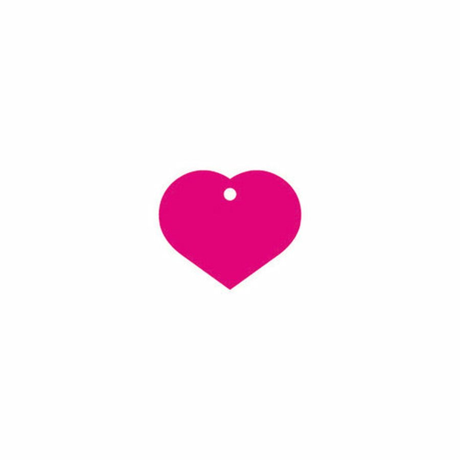 Identifikationsplade Imarc Heart Pink #2