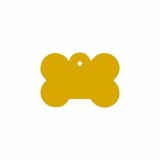 Identifikationsplade Imarc Bone Gul Gylden #2