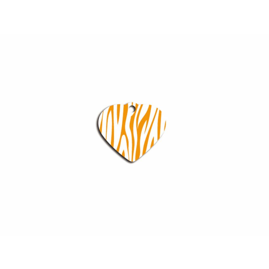 Identifikationsplade Imarc Heart Gul Orange #1