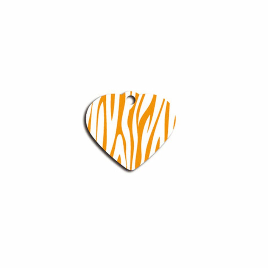 Identifikationsplade Imarc Heart Gul Orange #2