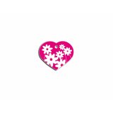 Identifikationsplade Imarc Heart Pink #1