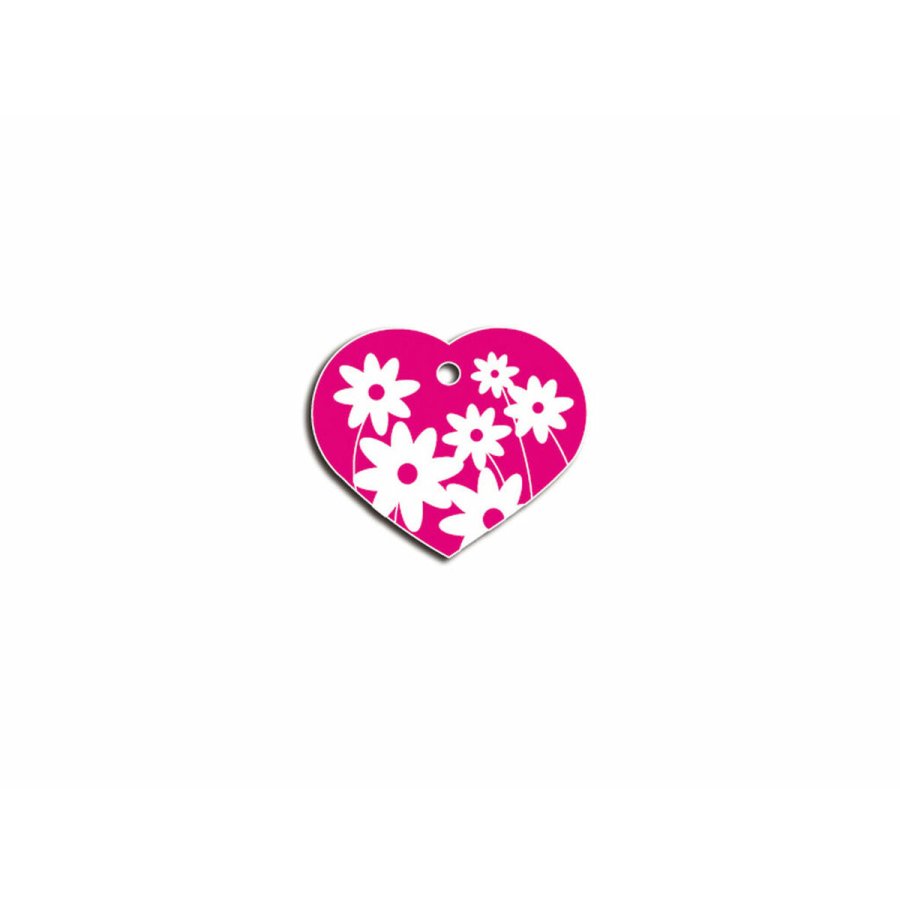 Identifikationsplade Imarc Heart Pink #1