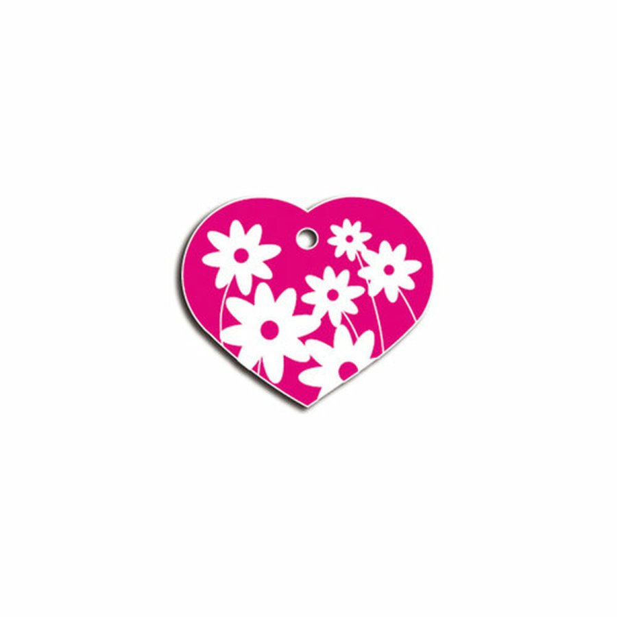 Identifikationsplade Imarc Heart Pink #2