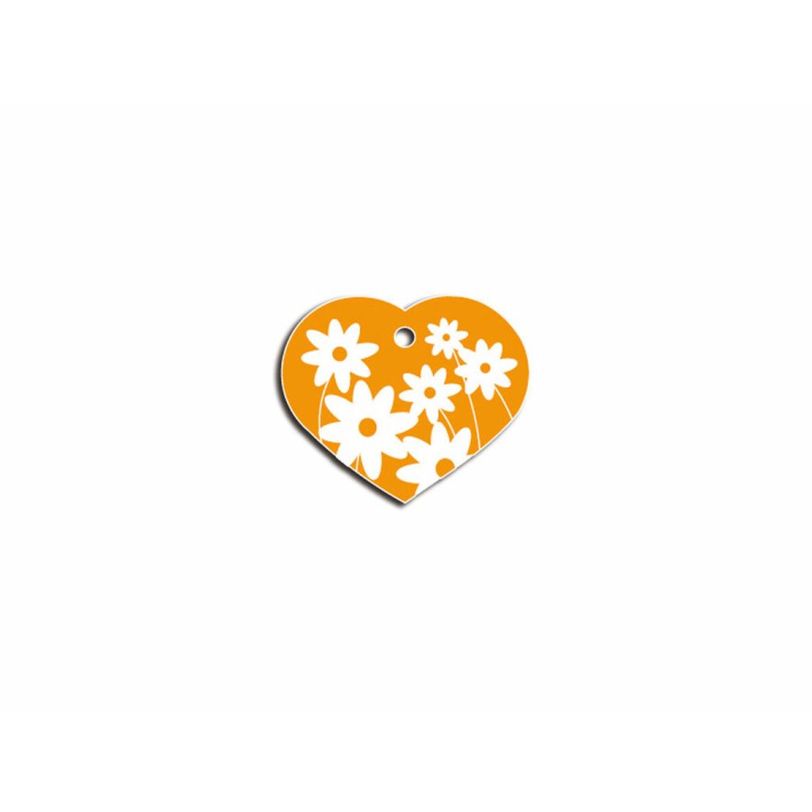 Identifikationsplade Imarc Heart Gul Orange #1