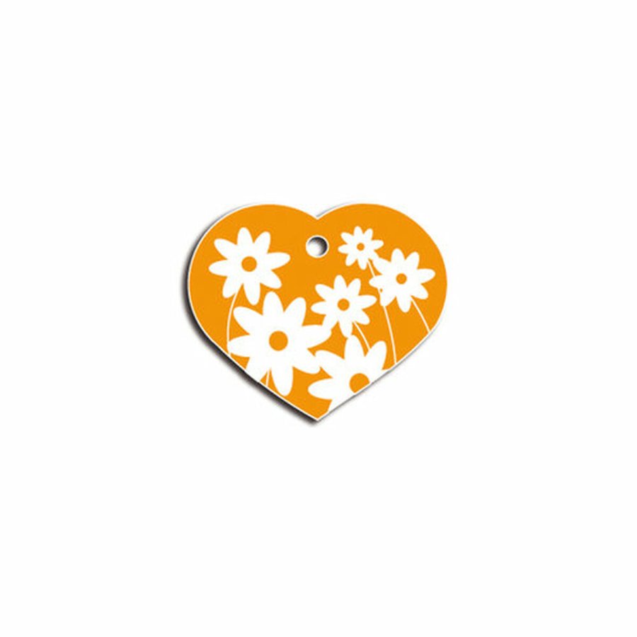 Identifikationsplade Imarc Heart Gul Orange #2