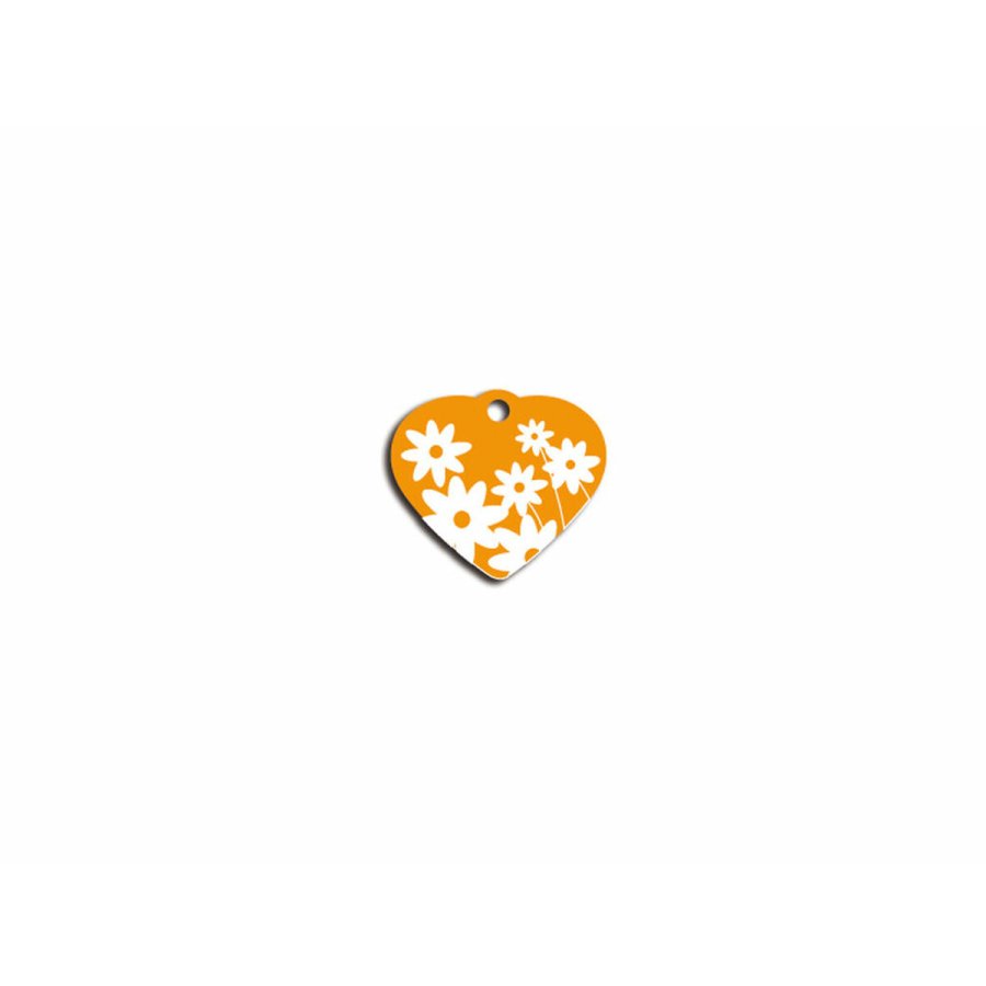 Identifikationsplade Imarc Heart Gul Orange #1