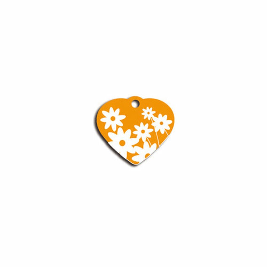 Identifikationsplade Imarc Heart Gul Orange #2