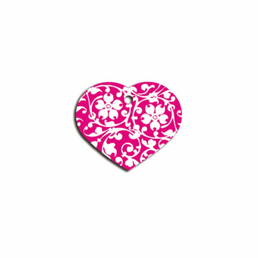 Identifikationsplade Imarc Heart Pink #2