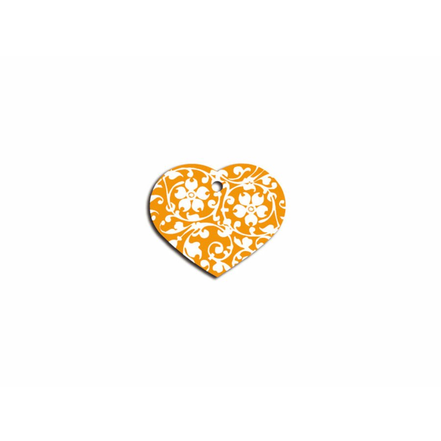 Identifikationsplade Imarc Heart Gul Orange #1
