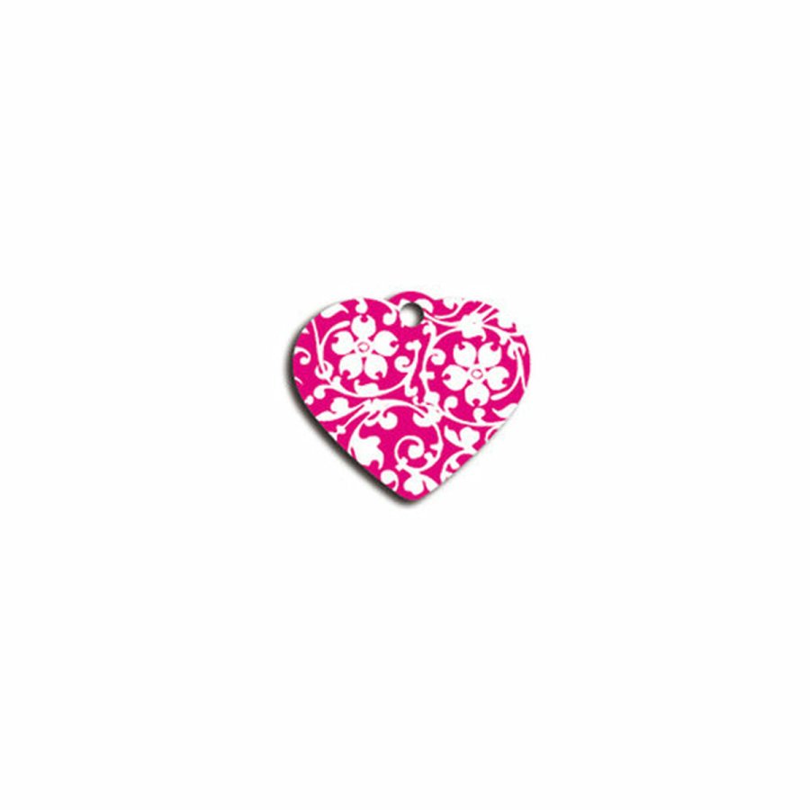 Identifikationsplade Imarc Heart Pink #2