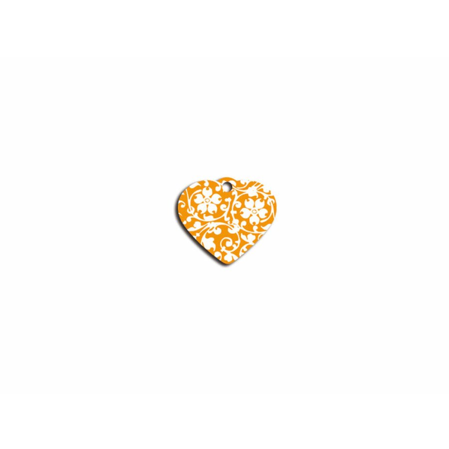 Identifikationsplade Imarc Heart Gul Orange #1