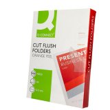 Dokumentmappe Q-Connect KF24002 Gennemsigtig A4 #1