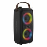 Brbare Bluetooth-hjttalere Denver Electronics Sort LED RGB #1