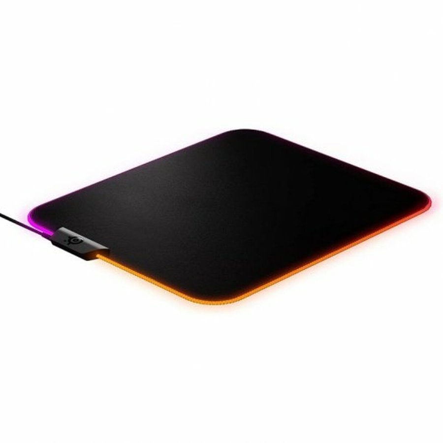 Gaming-musemtte SteelSeries QcK Prism Cloth RGB Sort Gaming #1