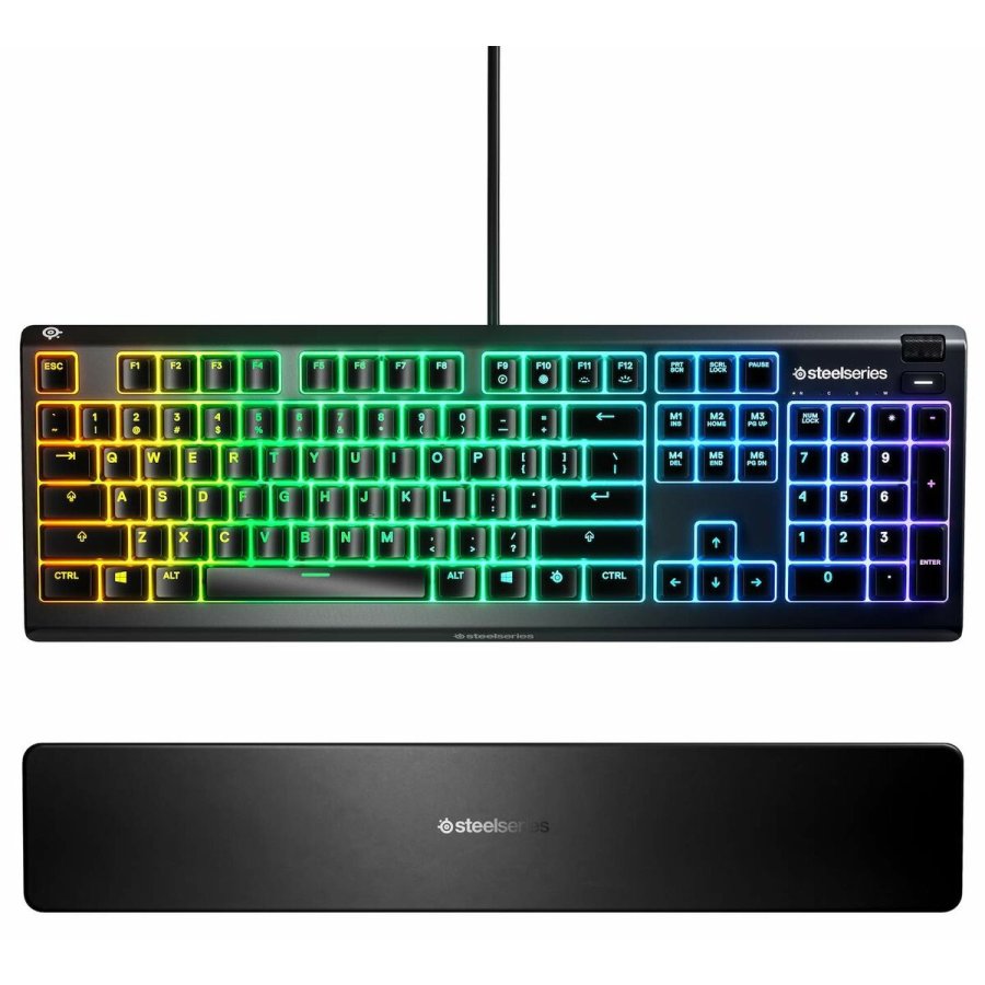 Gaming-tastatur SteelSeries Apex 3 Sort Qwerty portugisisk #2