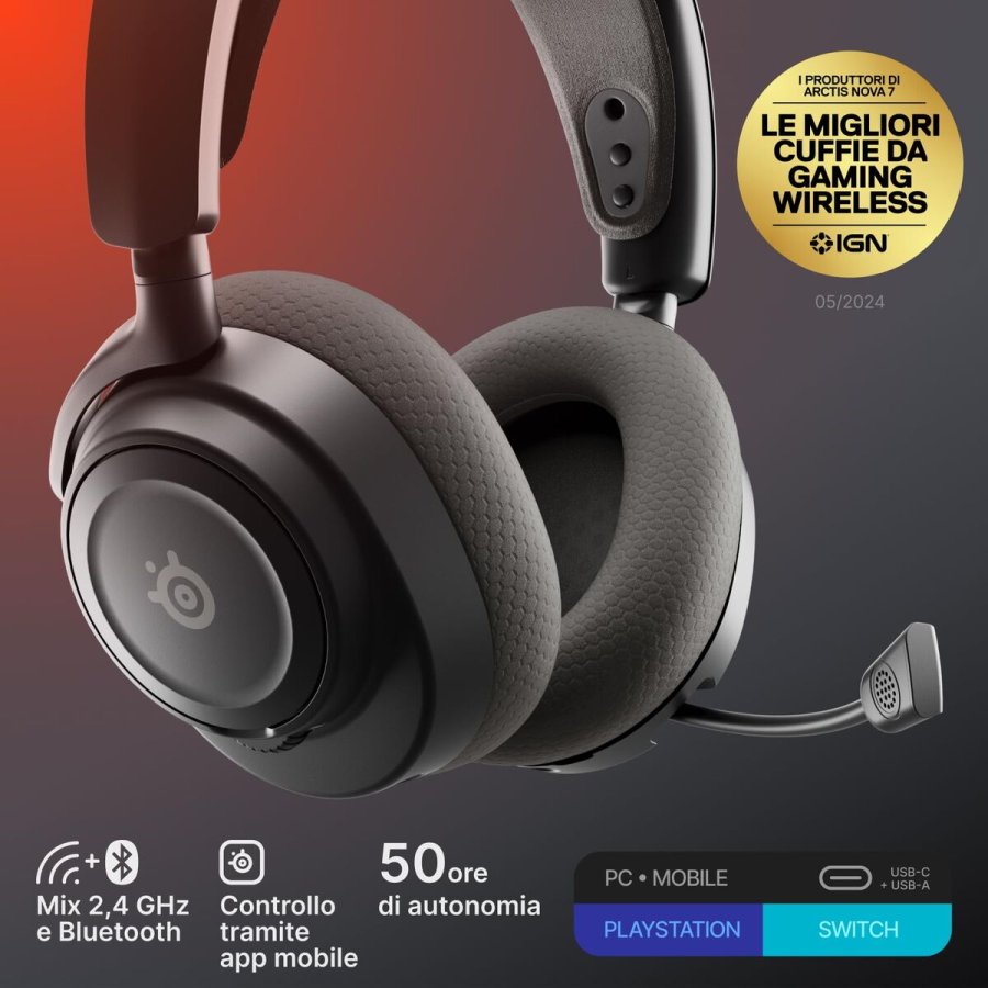 Hovedtelefoner SteelSeries 61730 Sort #3
