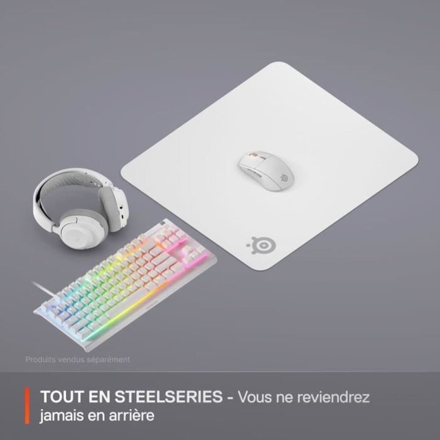 Musemtte SteelSeries Hvid #5