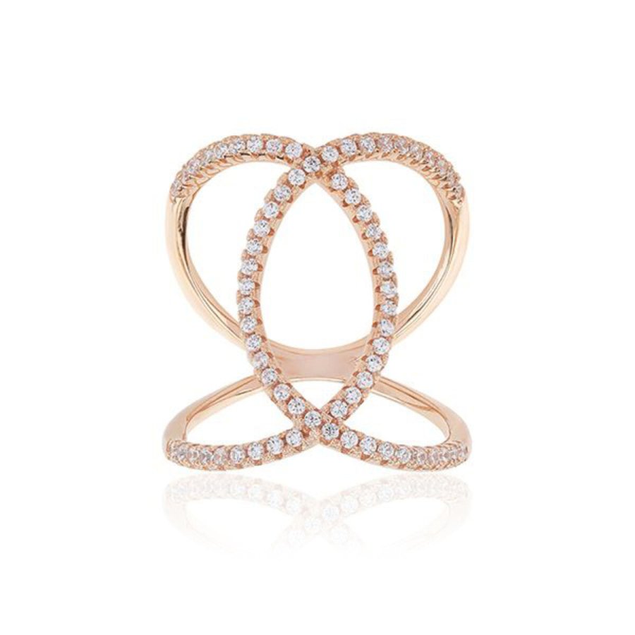 Ring til kvinder Sif Jakobs R0059-CZ-RG #1