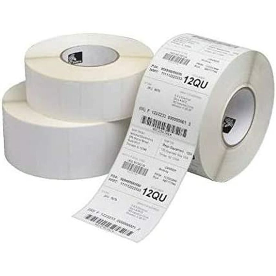 Printer labels Zebra 800274-105 Hvid 102 x 25 mm (30960 Etiketter) #1