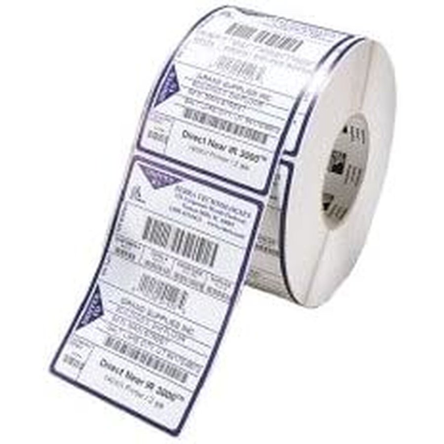 Printer labels Zebra 880350-025 Hvid (4 enheder) #1
