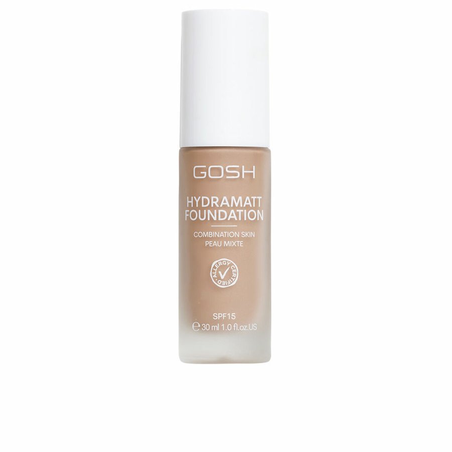 Cremet Make Up Foundation Gosh Copenhagen HYDRAMATT N 012-Medium Dark-Neutral Spf 15 30 ml #1