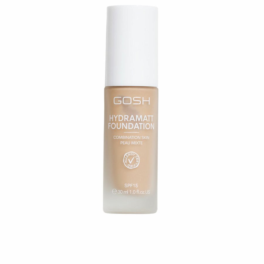 Cremet Make Up Foundation Gosh Copenhagen HYDRAMATT N 008-Medium-Neutral Spf 15 30 ml #1