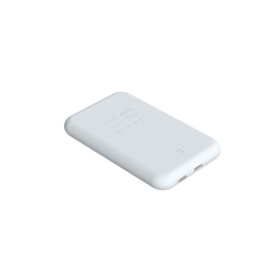 Power Bank med trdls oplader Kreafunk Gr 5000 mAh #3