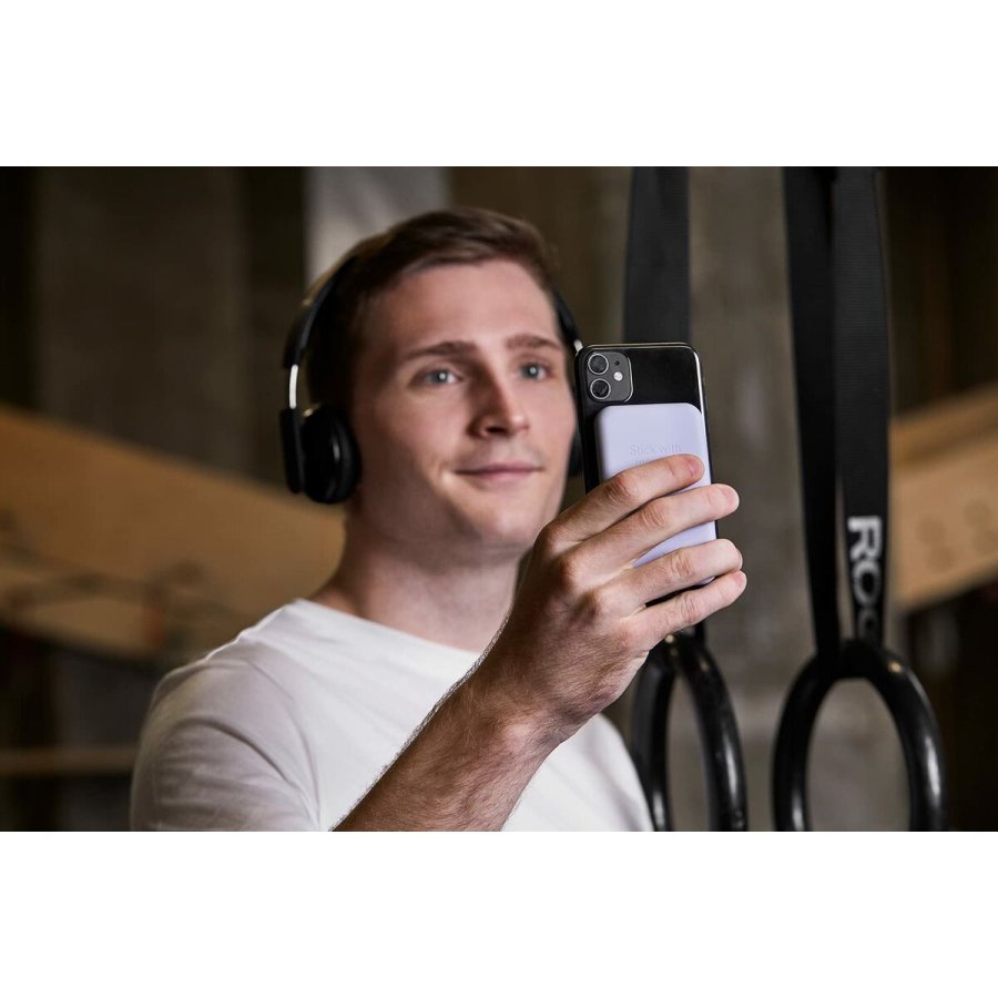 Power Bank med trdls oplader Kreafunk Gr 5000 mAh #5