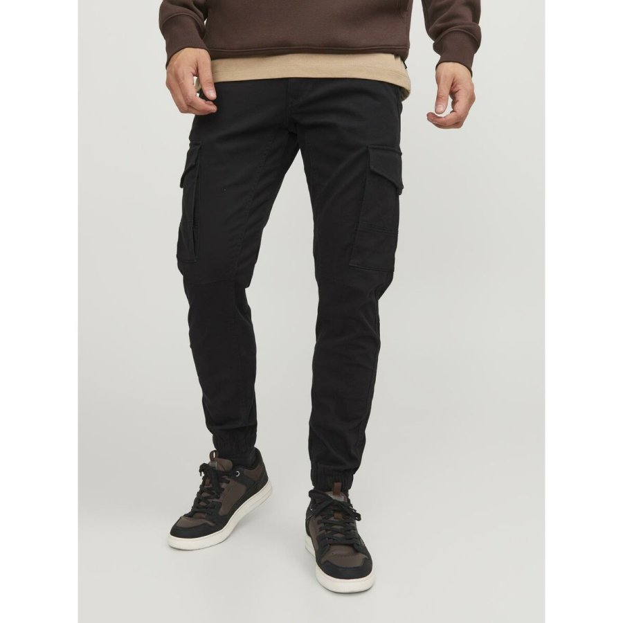 Bukser Jack & Jones JPSTPAUL JJFLAKE CARGO NOOS 12139912 Sort #4