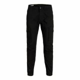Bukser Jack & Jones JPSTPAUL JJFLAKE CARGO NOOS 12139912 Sort #1