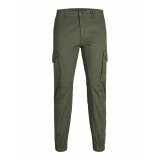 Bukser Jack & Jones JPSTPAUL FLAKE CARGO 12141844 Gr�n #2
