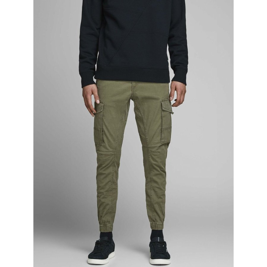 Bukser Jack & Jones JPSTPAUL FLAKE CARGO 12141844 Gr�n #4