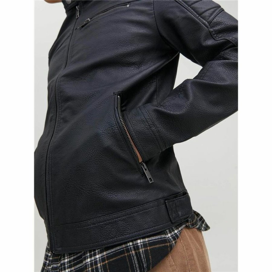 Herrejakke Jack & Jones rocky Sort #4