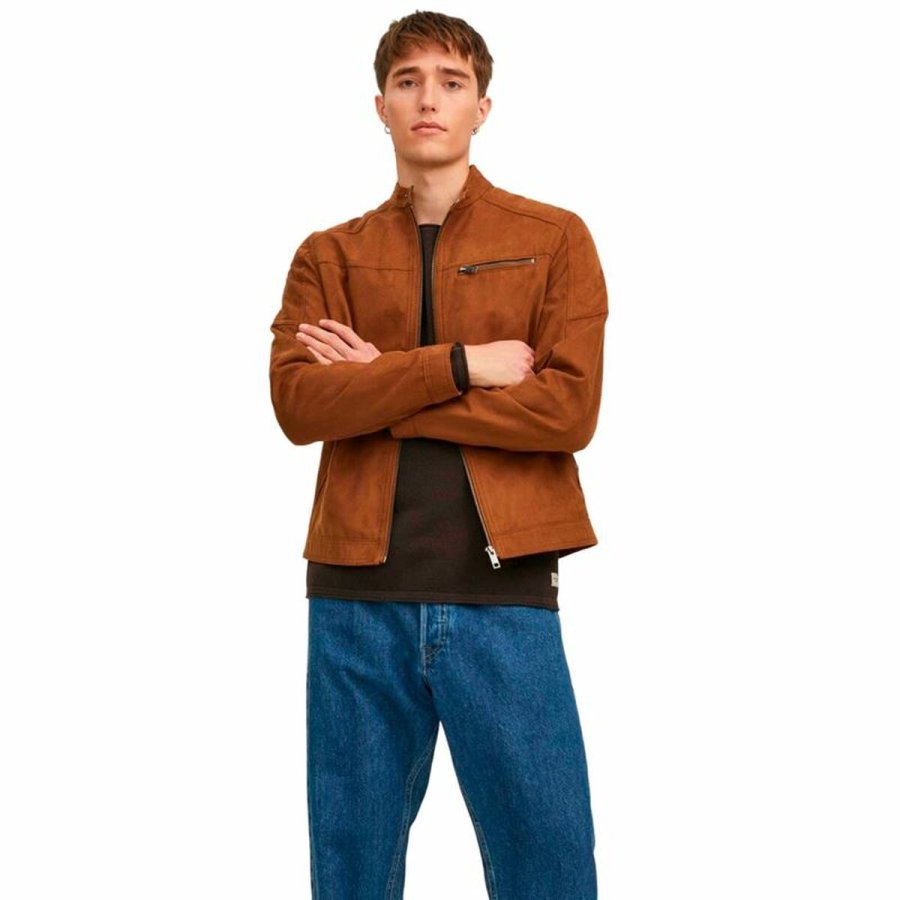 Herrejakke Jack & Jones rocky Brun #3