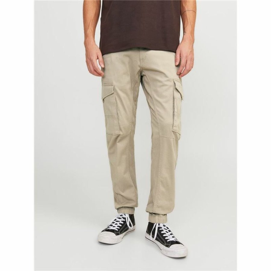 Bukser Jack & Jones JPSTPAUL JJFLAKE CARGO CROCKERY NOOS 12193754 Beige #2