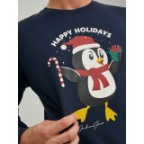 Sweaters uden H�tte til M�nd Jack & Jones 23144 Marinebl� #2