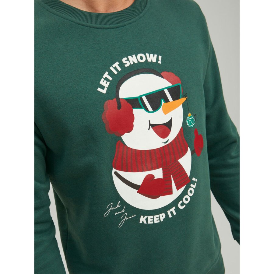 Sweaters uden H�tte til M�nd JORTOON Jack & Jones 23149  Gr�n #2