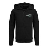 Httetrje til Brn Jack & Jones JCOSPACE LOGO SWEAT 12221210 Sort #1