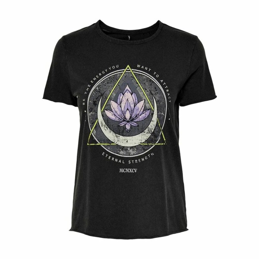 Kortrmet T-shirt til Kvinder Only lucy #1